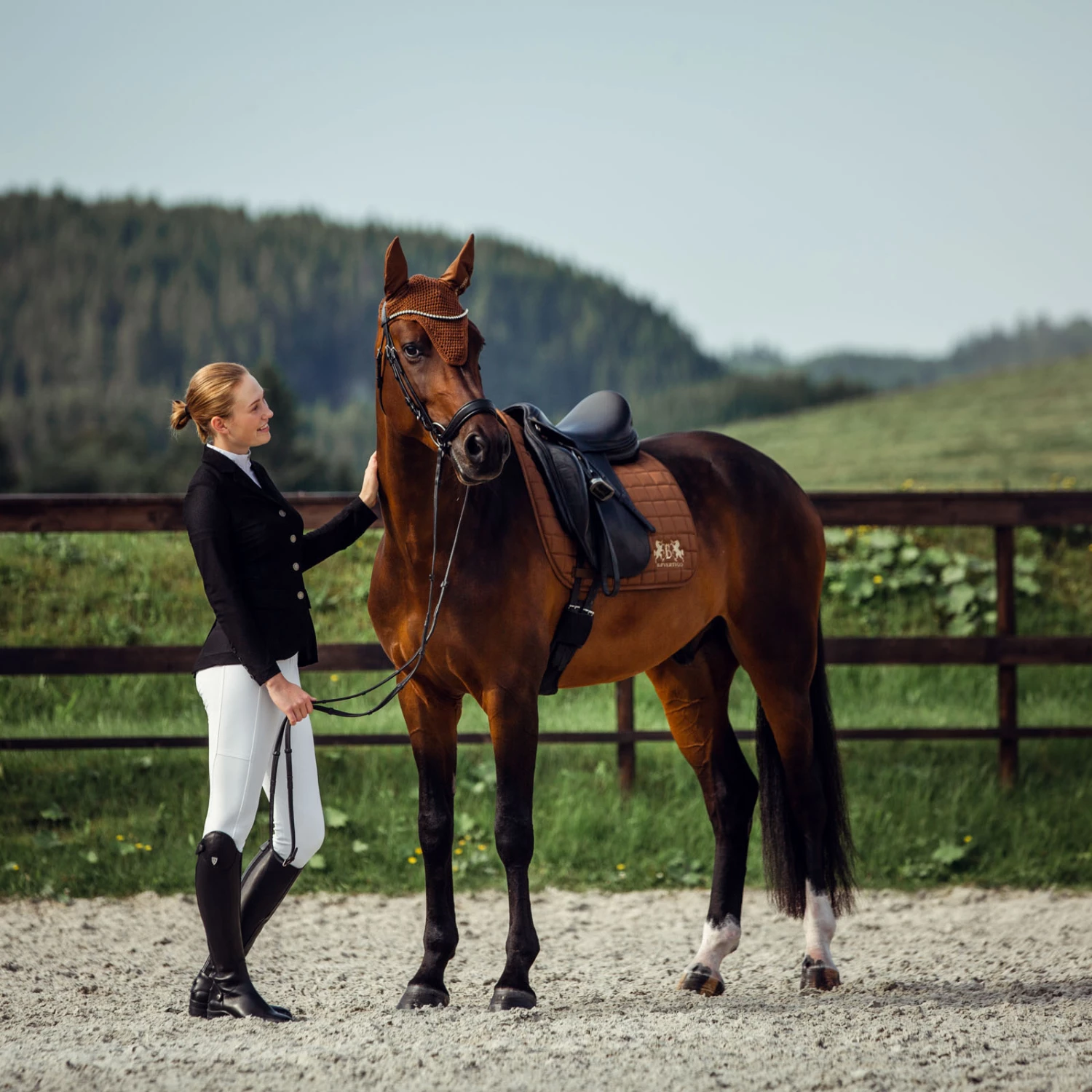 Horze Positano Anatomische Hannoveranische Trense 6 Horze Positano Anatomische Hannoveranische Trense – Bild 4