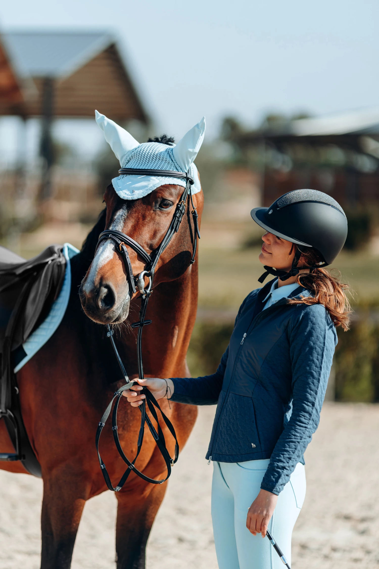 Horze Buxton Anatomische Trense Mit Zügeln 6 Horze Buxton Anatomische Trense Mit Zügeln – Bild 4