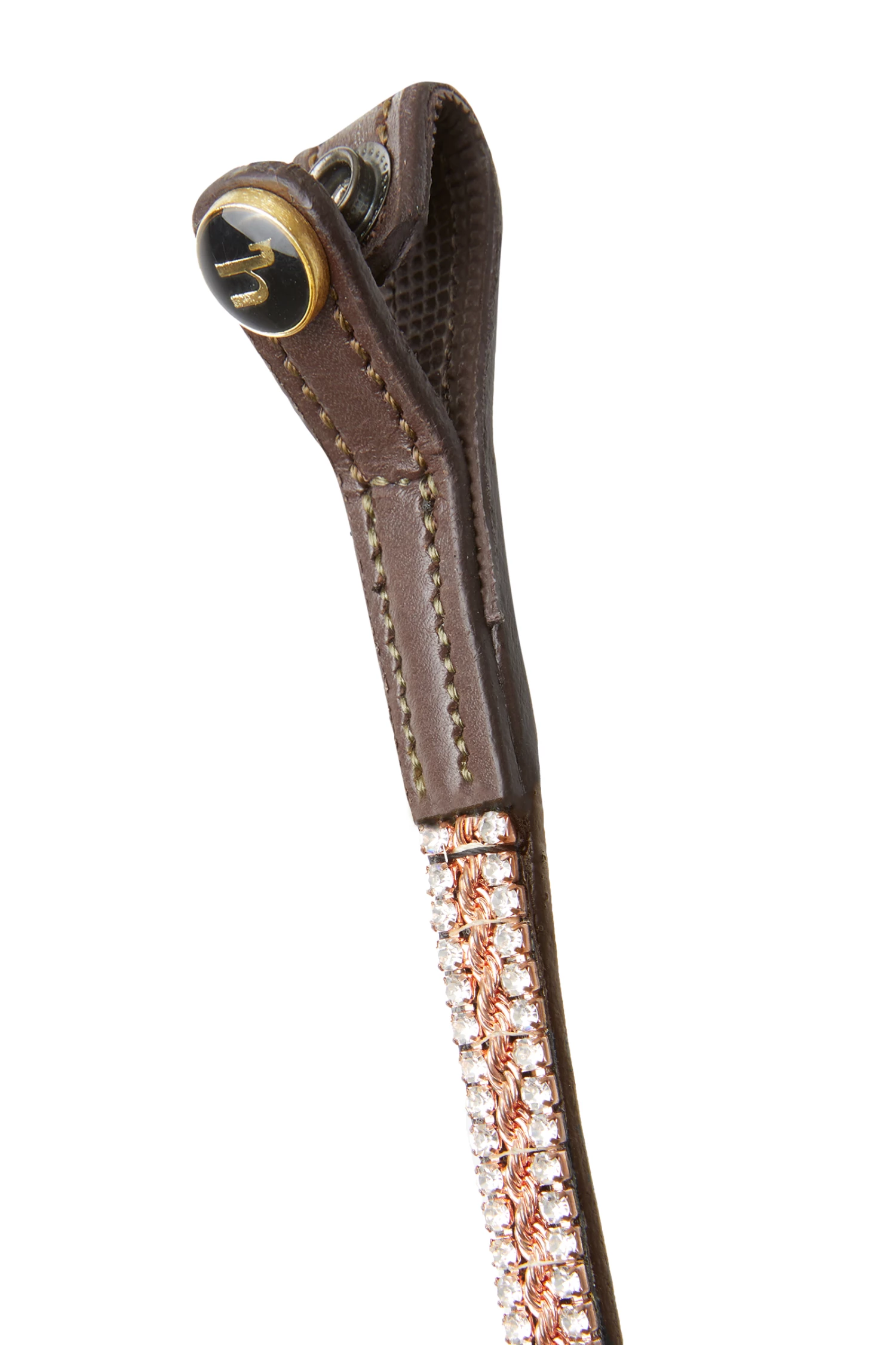 Horze Nancy Stirnriemen Mit Kristallen Und Flechtdetail 11 Horze Nancy Stirnriemen Mit Kristallen Und Flechtdetail – Bild 9