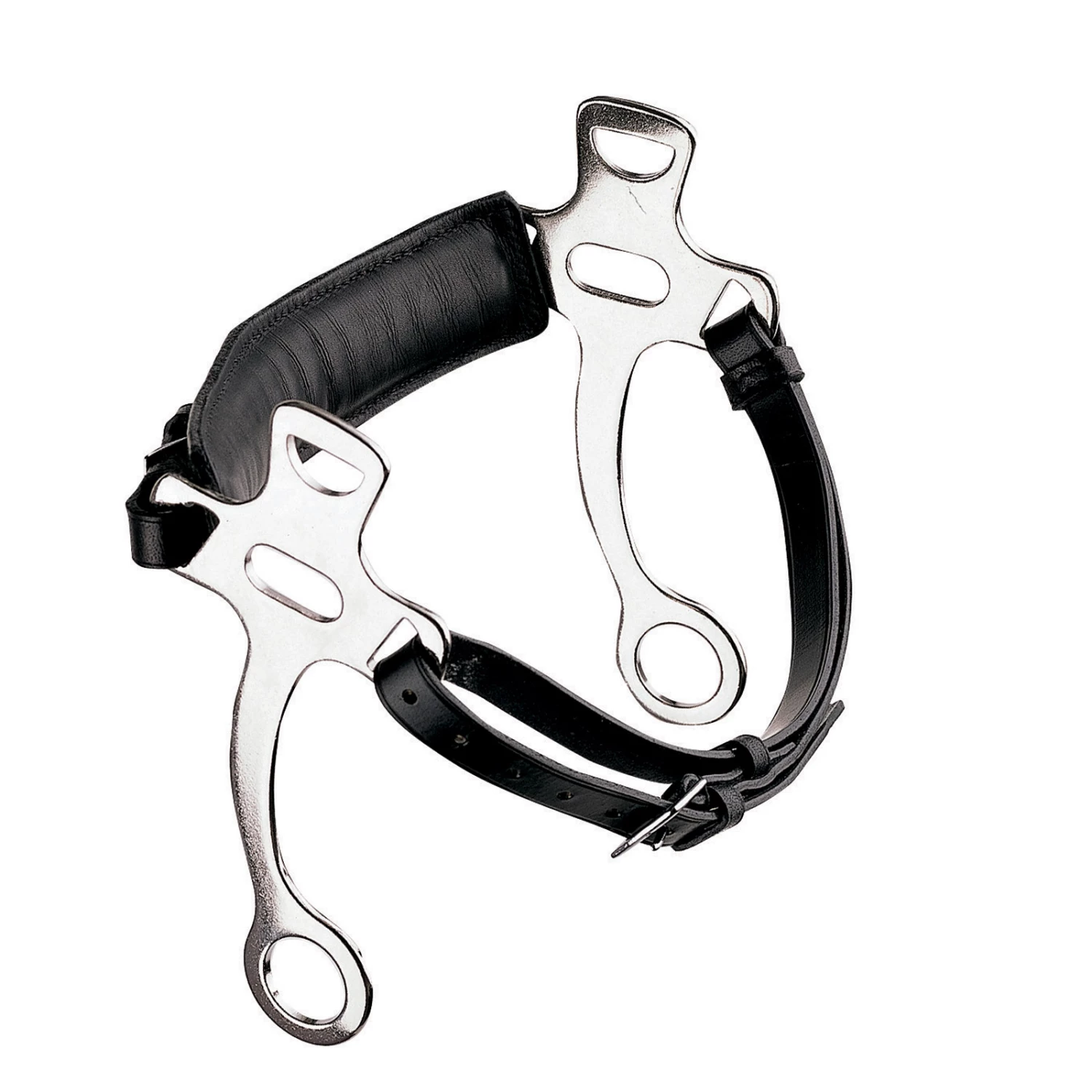 Sprenger Mechanisches Hackamore Mit Leder-Kinnriemen 3 Sprenger Mechanisches Hackamore Mit Leder-Kinnriemen