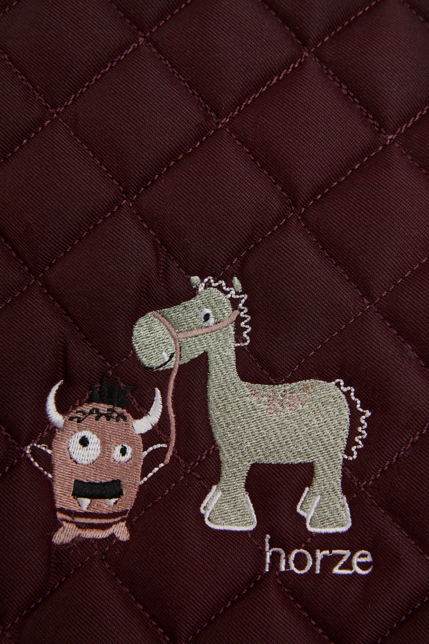 Horze Monster Pony Schabracke Mit Bestickung 6 Horze Monster Pony Schabracke Mit Bestickung – Bild 4