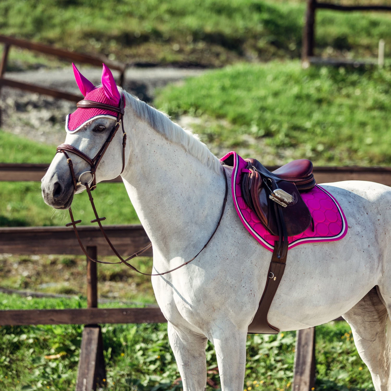 Horze Miami Fliegenhaube 4 Horze Miami Fliegenhaube – Bild 2