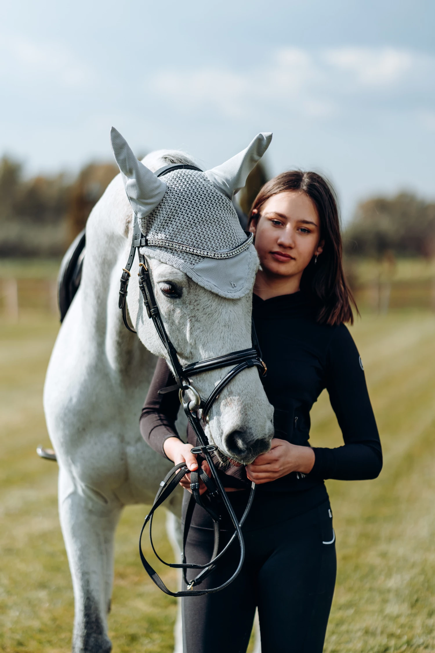Horze Kühlende Fliegenhaube 20 Horze Kühlende Fliegenhaube – Bild 18