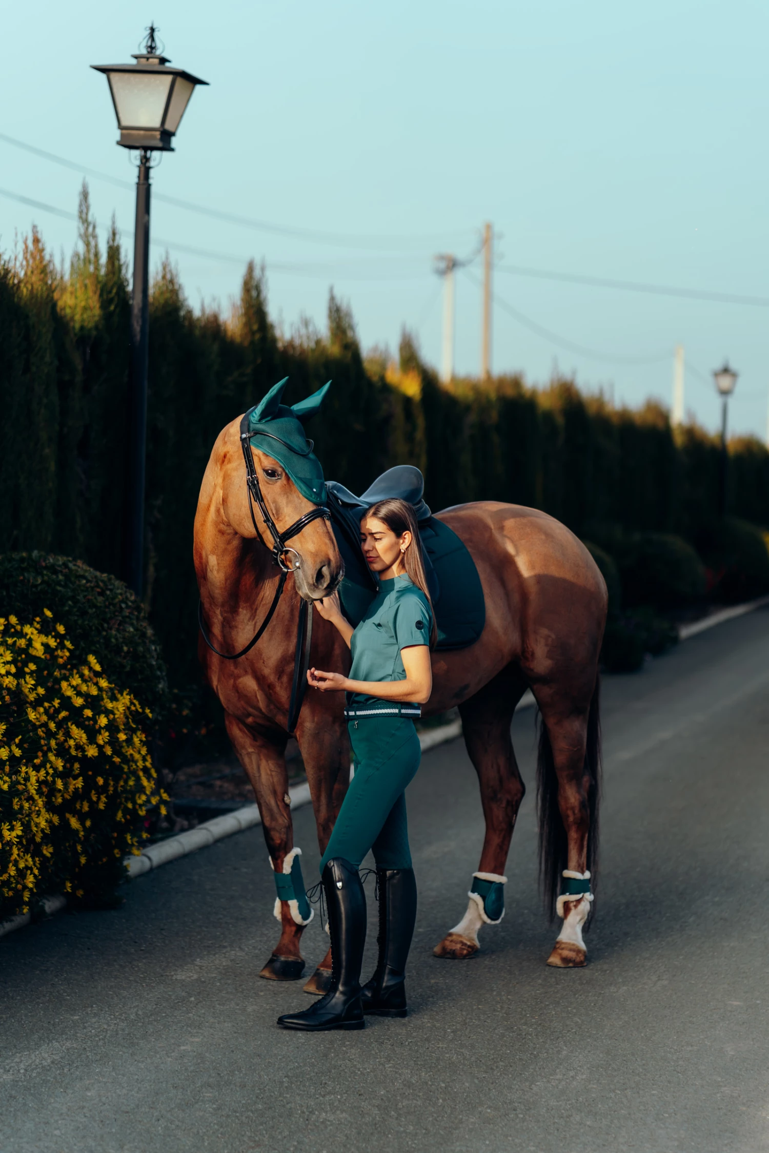 Horze Phoenix Fliegenhaube 11 Horze Phoenix Fliegenhaube – Bild 9