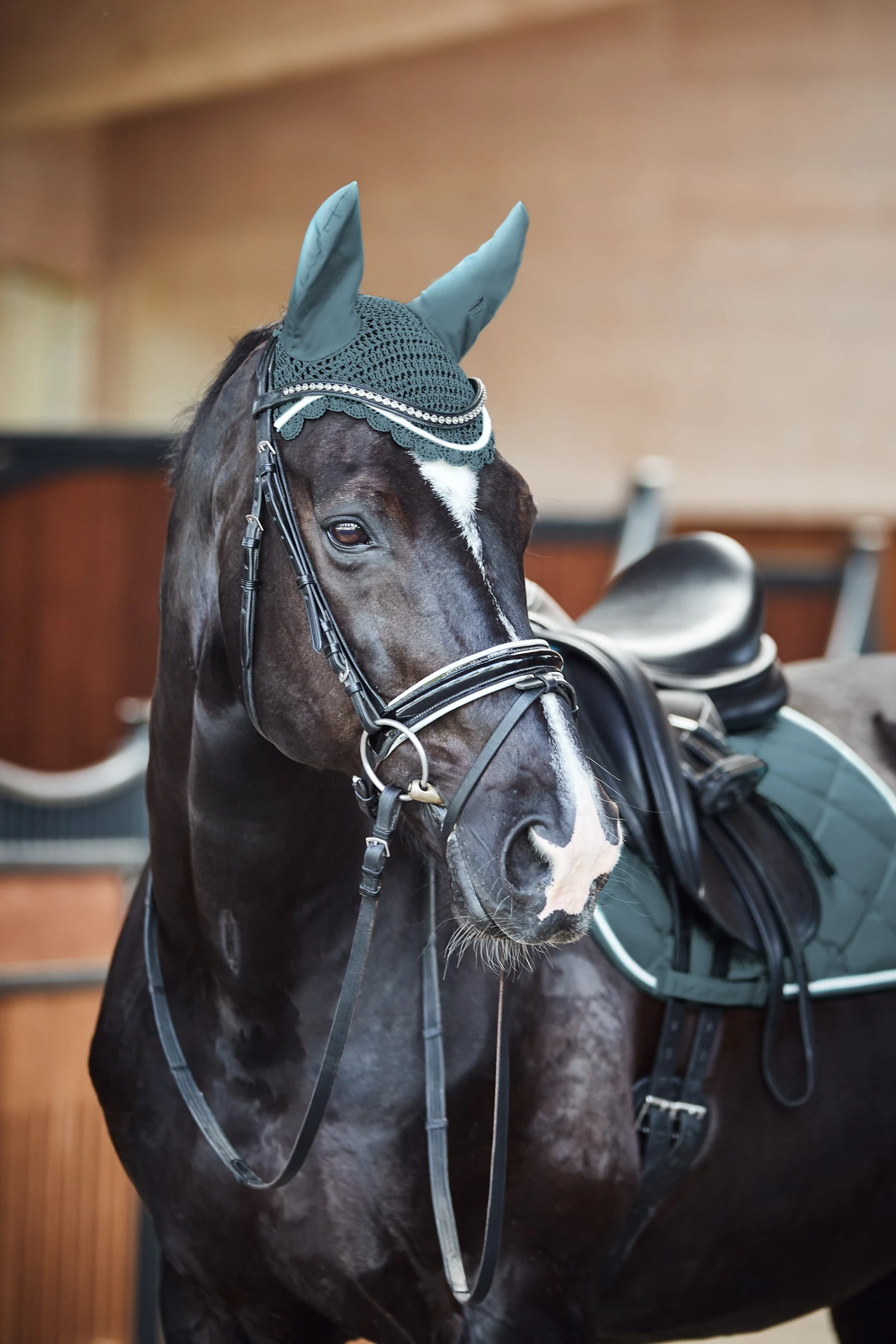 Horze Ghent Fliegenhaube 5 Horze Ghent Fliegenhaube – Bild 3