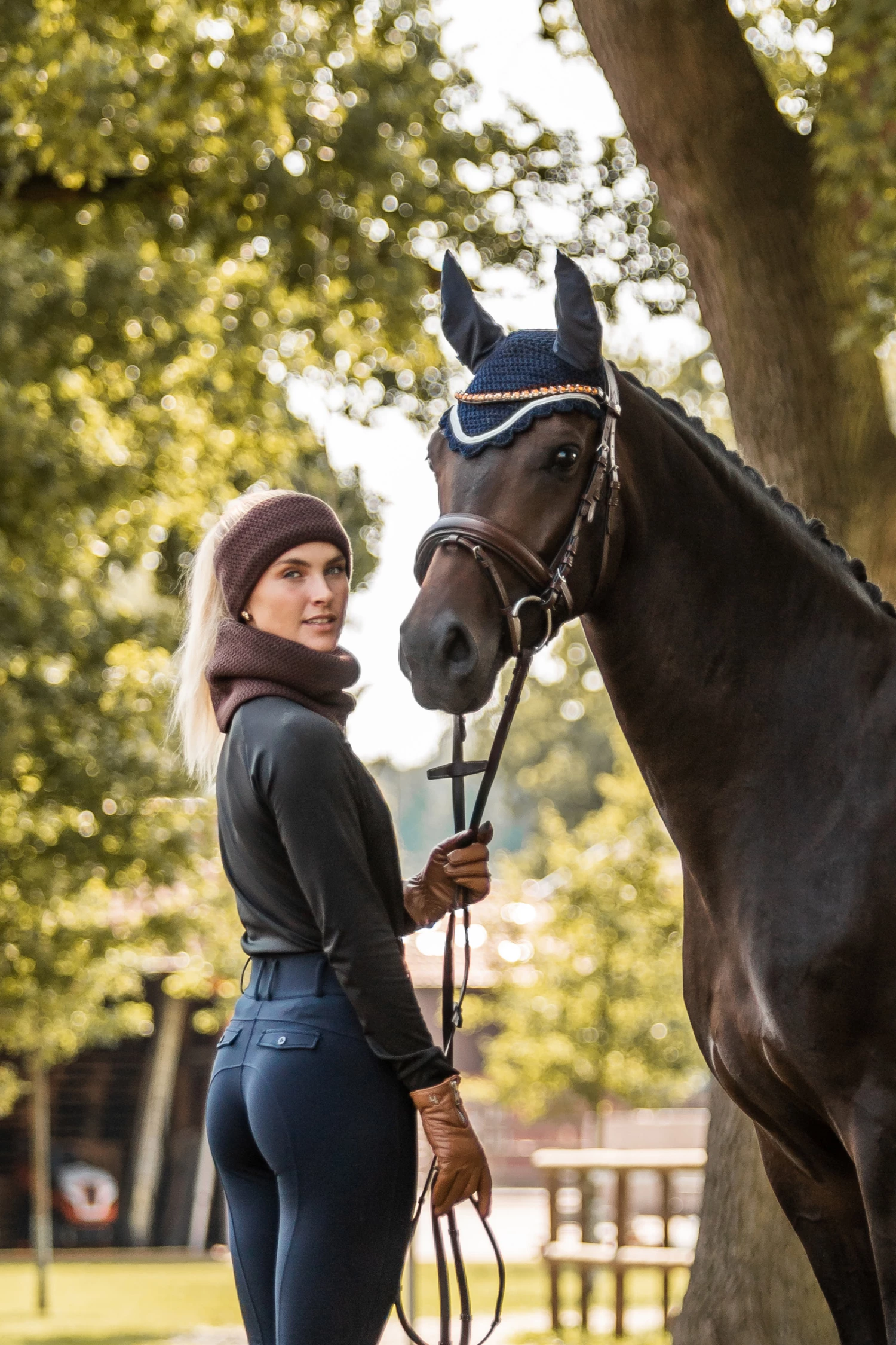 Horze Geneva Fliegenhaube 11 Horze Geneva Fliegenhaube – Bild 9