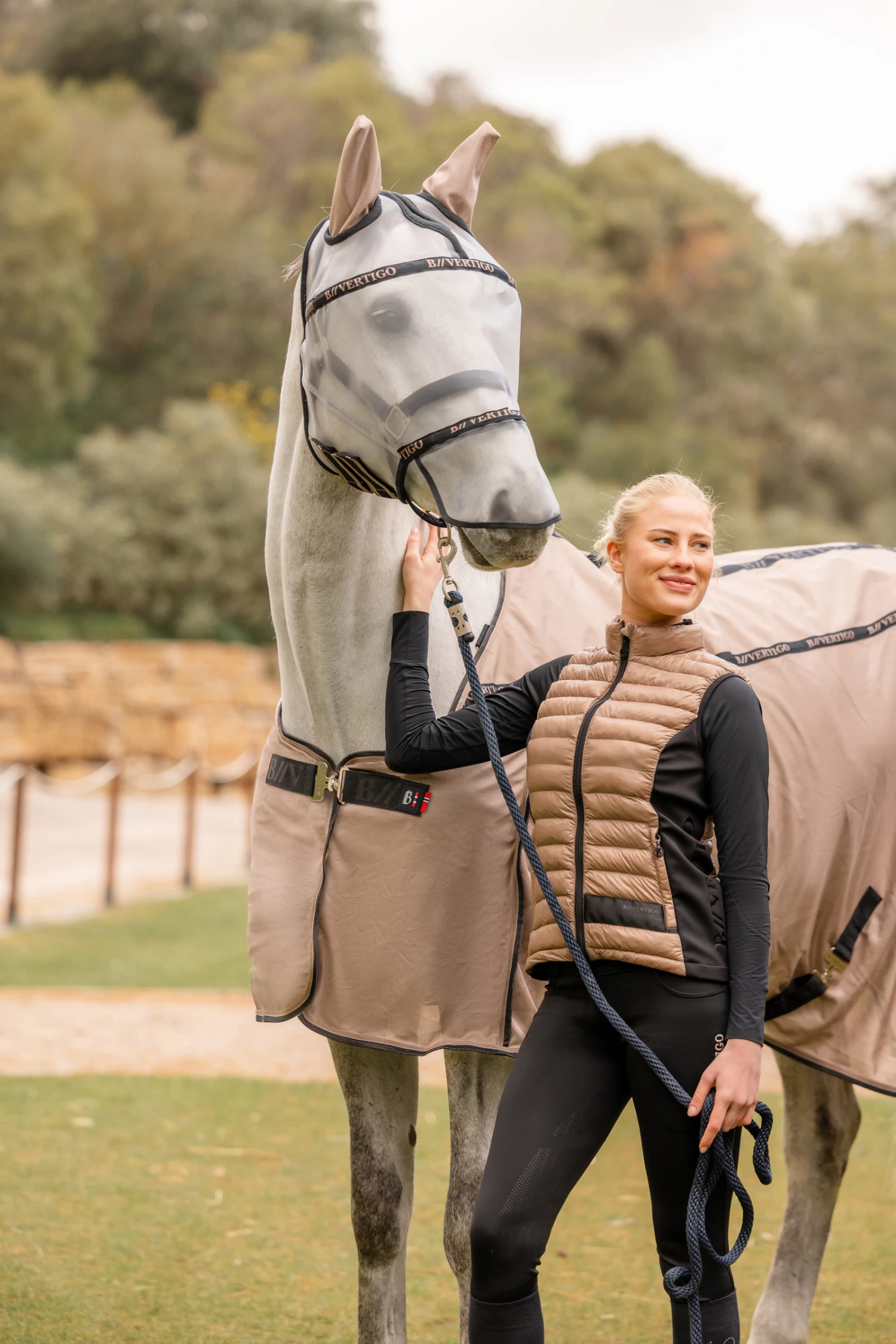 B Vertigo Wire Fliegenmaske 6 B Vertigo Wire Fliegenmaske – Bild 4