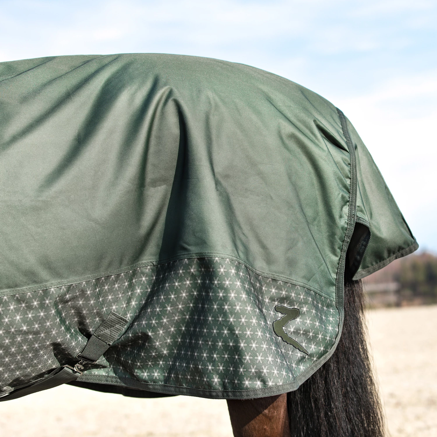 Horze Avalanche Regendecke Mit Hohem Hals, 150g 16 Horze Avalanche Regendecke Mit Hohem Hals, 150g – Bild 14