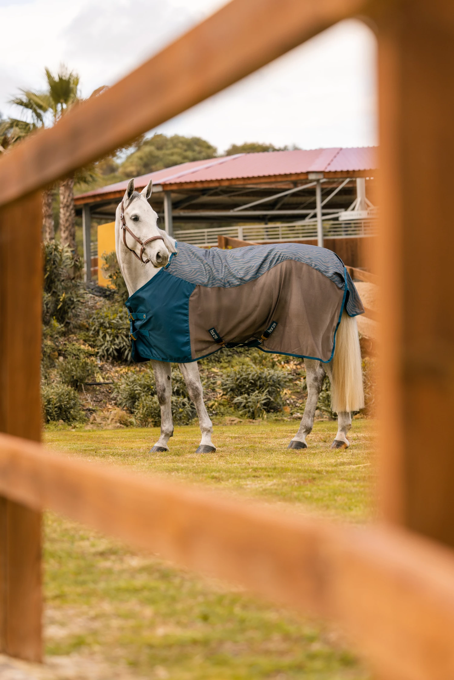 Horze Kenya Leichte Mesh Weidedecke Mit Abnehmbarem Halsteil 18 Horze Kenya Leichte Mesh Weidedecke Mit Abnehmbarem Halsteil – Bild 16