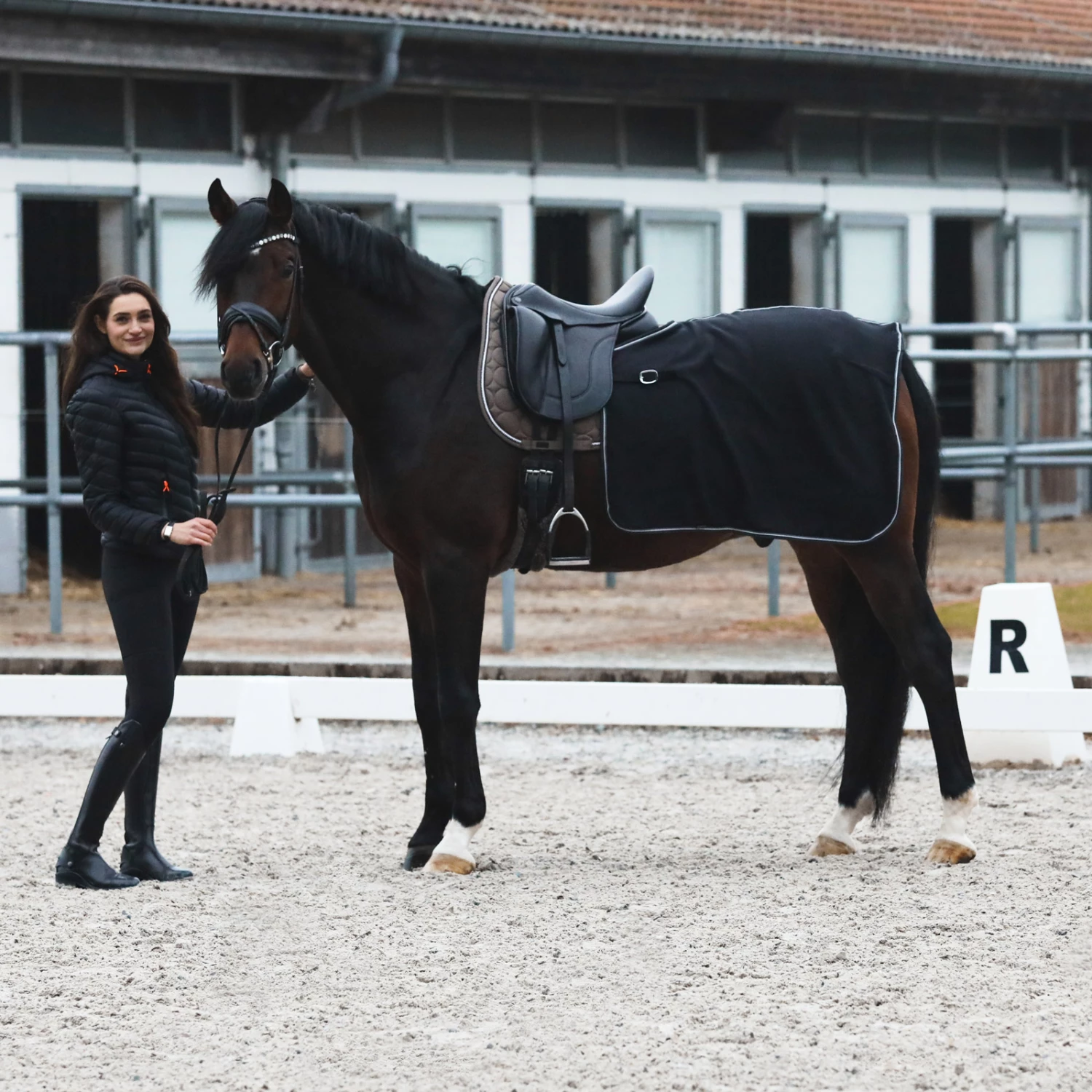 Horze Kiel Fleece Nierendecke 8 Horze Kiel Fleece Nierendecke – Bild 6