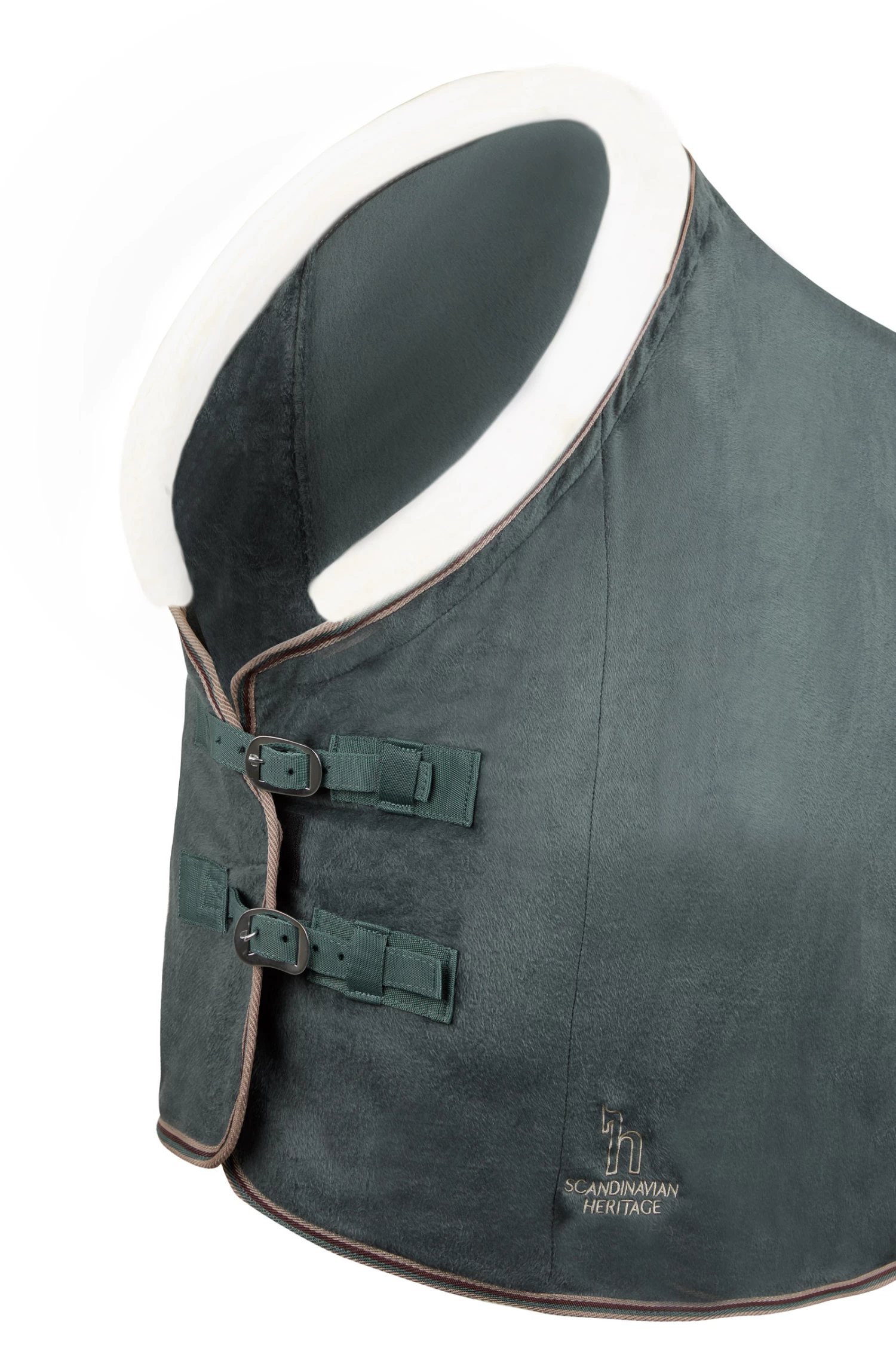 Horze Leigton Teens Collection Fleece Abschwitzdecke Mit Kunstfellkragen 4 Horze Leigton Teens Collection Fleece Abschwitzdecke Mit Kunstfellkragen – Bild 2