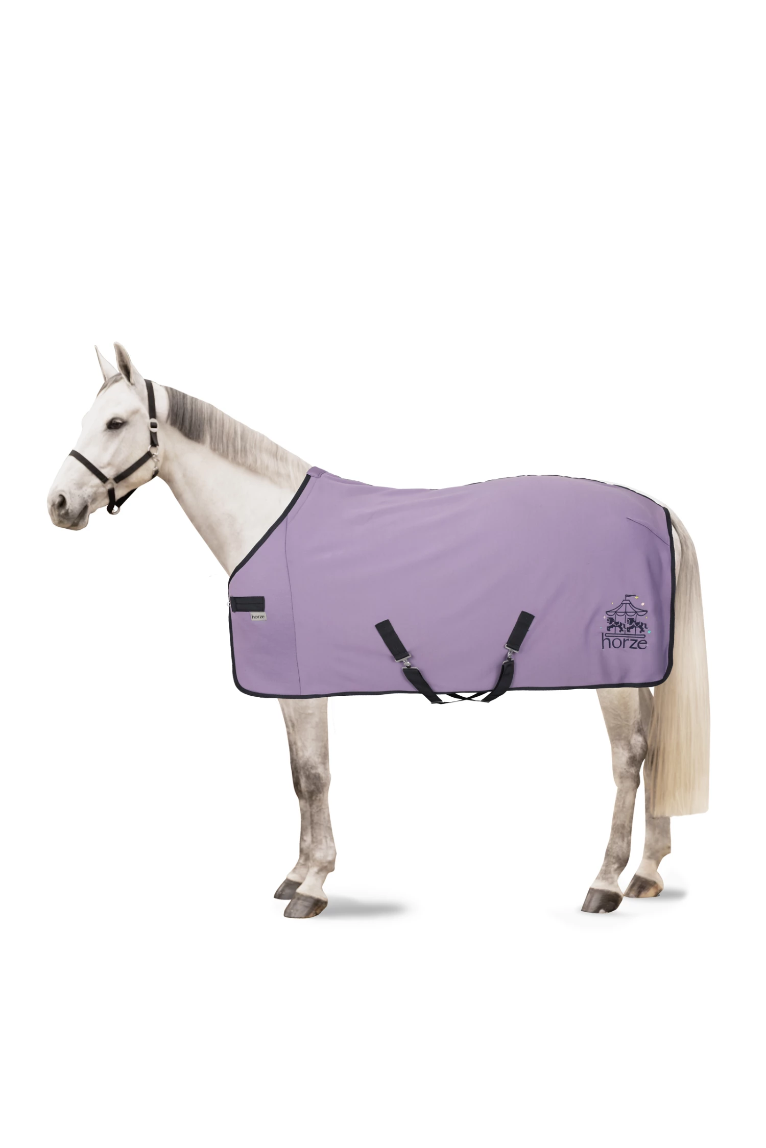 Horze Magic Carousel Pony Fleece Abschwitzdecke 3 Horze Magic Carousel Pony Fleece Abschwitzdecke