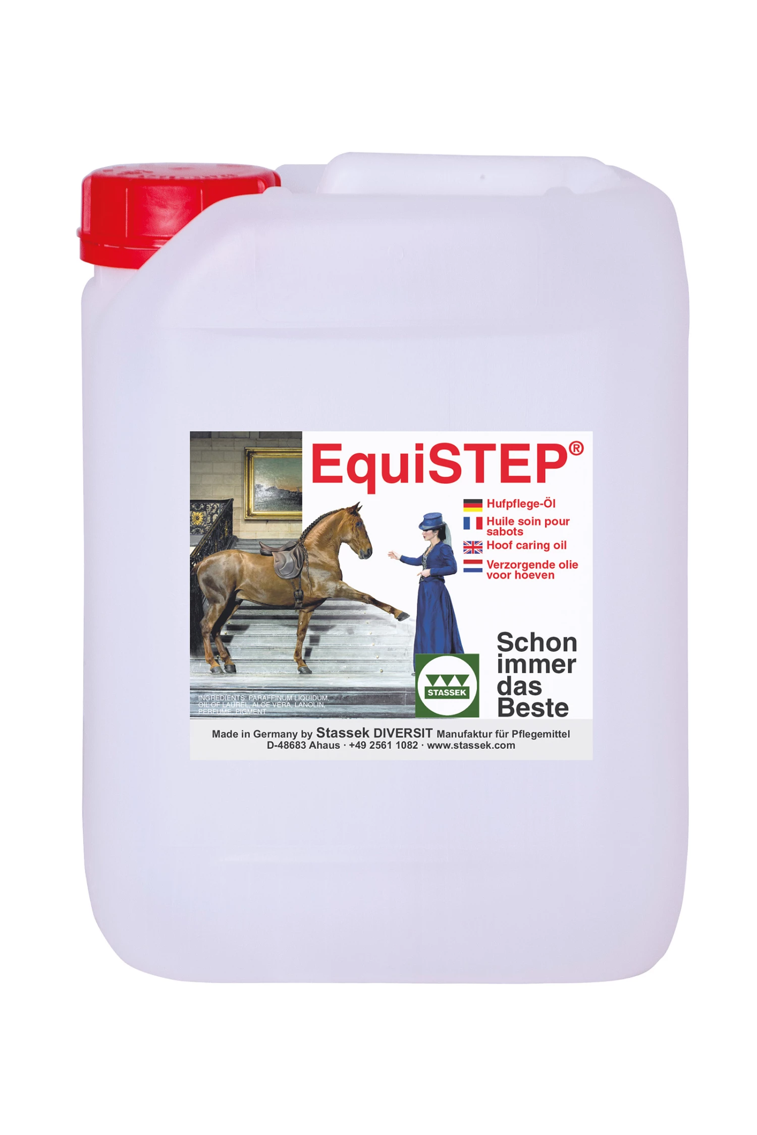 Stassek EquiSTEP Huföl Kanister, 2.5 Liter 3 Stassek EquiSTEP Huföl Kanister, 2.5 Liter