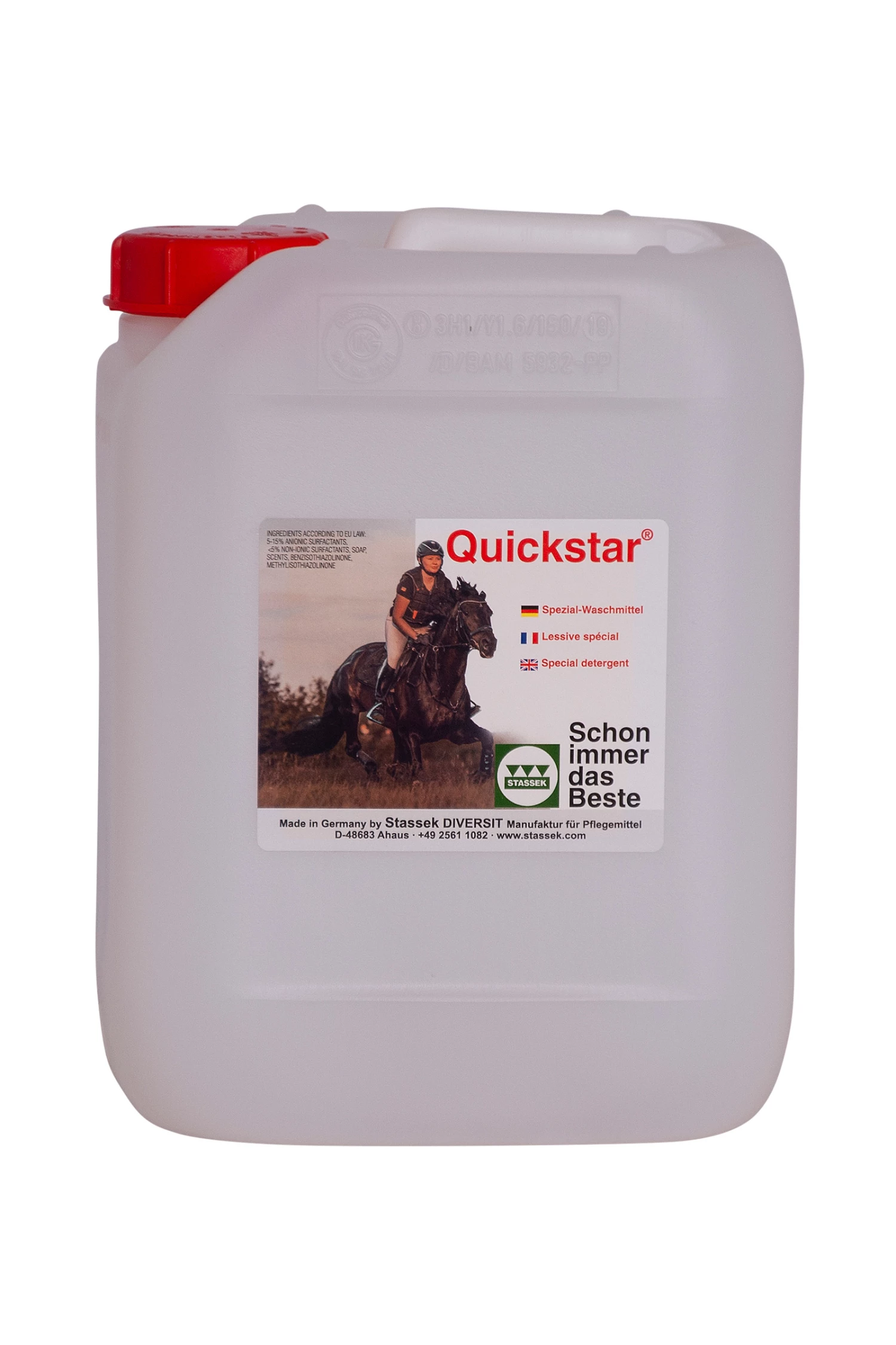 Stassek Quickstar Spezialwaschmittel Für Leder Und Wolle, 2 Liter 3 Stassek Quickstar Spezialwaschmittel Für Leder Und Wolle, 2 Liter