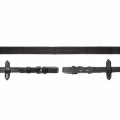 Schockmöhle Durasoft Leder Grip Zügel, Nylon, Gummiert