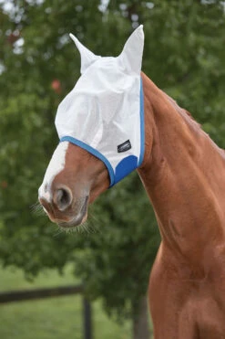 Weatherbeeta Comfitec Essential Mesh Maske -Weatherbeeta Shop 317416 WH DB GR 1