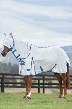 Weatherbeeta Comfitec Essential Mesh Maske -Weatherbeeta Shop 317416 WH DB GR 2