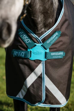 Horseware Amigo Bravo 12 Plus Weidedecke Disc-Verschluss, 250g -Weatherbeeta Shop 320368 DG TUB 3