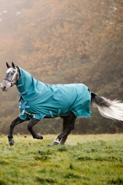 Horseware Amigo Bravo 12 Plus Regendecke Mit Abnehmbarem Halsteil, 100g -Weatherbeeta Shop 326984 STGR 1