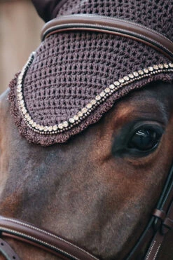 Kentucky Horsewear Stone & Pearl Soundless Fliegenhaube Lang 15 Kentucky Horsewear Stone & Pearl Soundless Fliegenhaube Lang -Weatherbeeta Shop 329944 BR 2