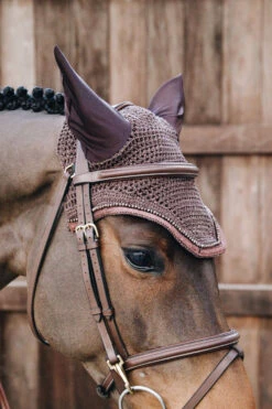 Kentucky Horsewear Wellington Glitter Soundless Fliegenhaube -Weatherbeeta Shop 329945 BR 2