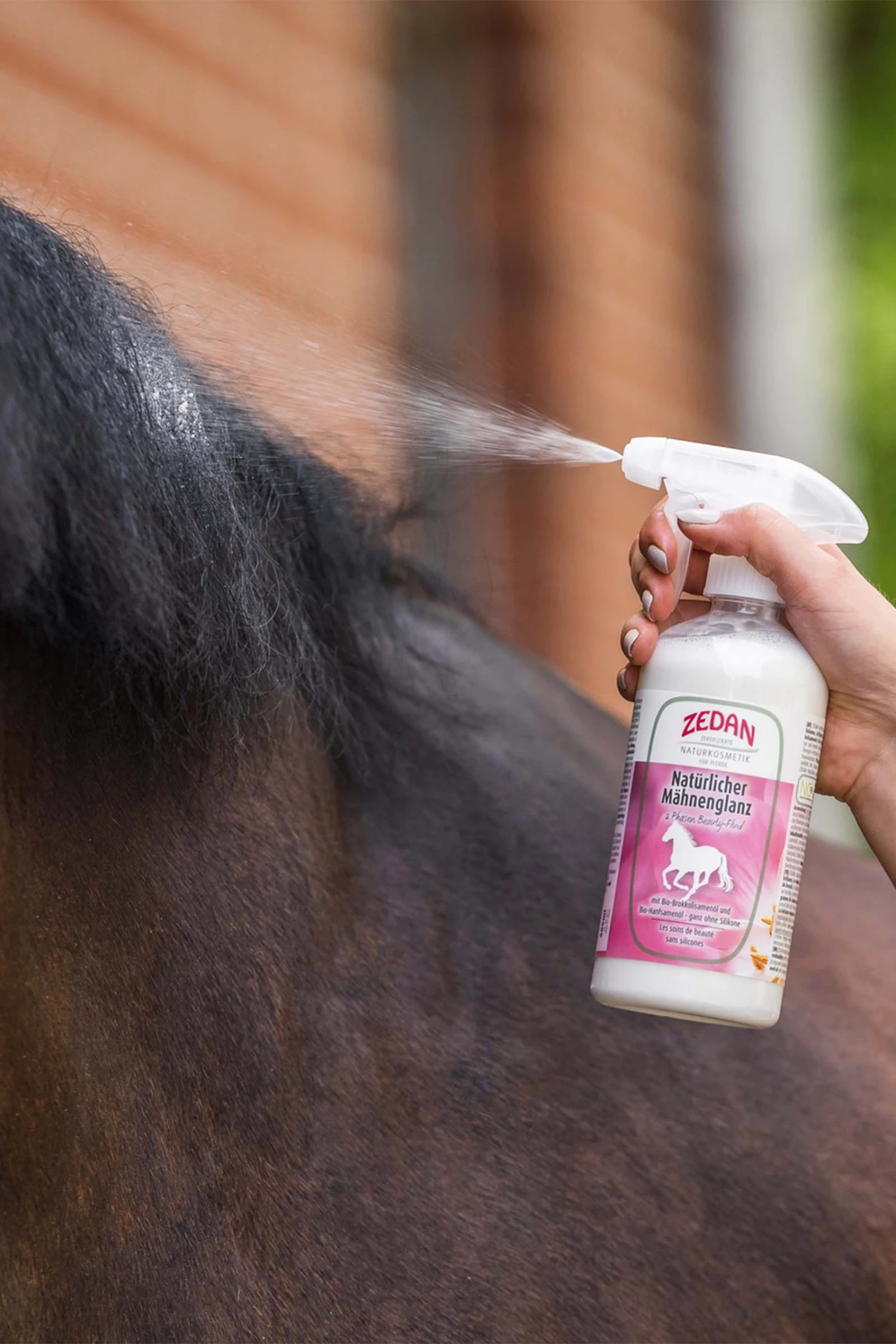 Zedan Natürlicher Mähnenglanz, 500ml 5 Zedan Natürlicher Mähnenglanz, 500ml – Bild 3
