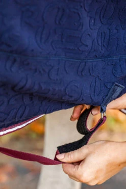 Horseware Embossed Jersey Abschwitzdecke 17 Horseware Embossed Jersey Abschwitzdecke -Weatherbeeta Shop 340952 DB BU 7