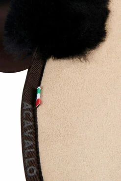 Acavallo Close Contact Memory Foam Sattelpad Mit Lammfell -Weatherbeeta Shop 342257 LBR BL 3