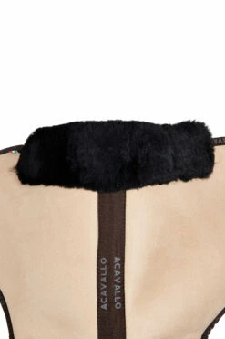 Acavallo Close Contact Memory Foam Sattelpad Mit Lammfell -Weatherbeeta Shop 342257 LBR BL 4