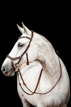 Horseware Rambo Micklem 2 Diamante Competition Trense Mit Zügeln -Weatherbeeta Shop 345015 DBR 01