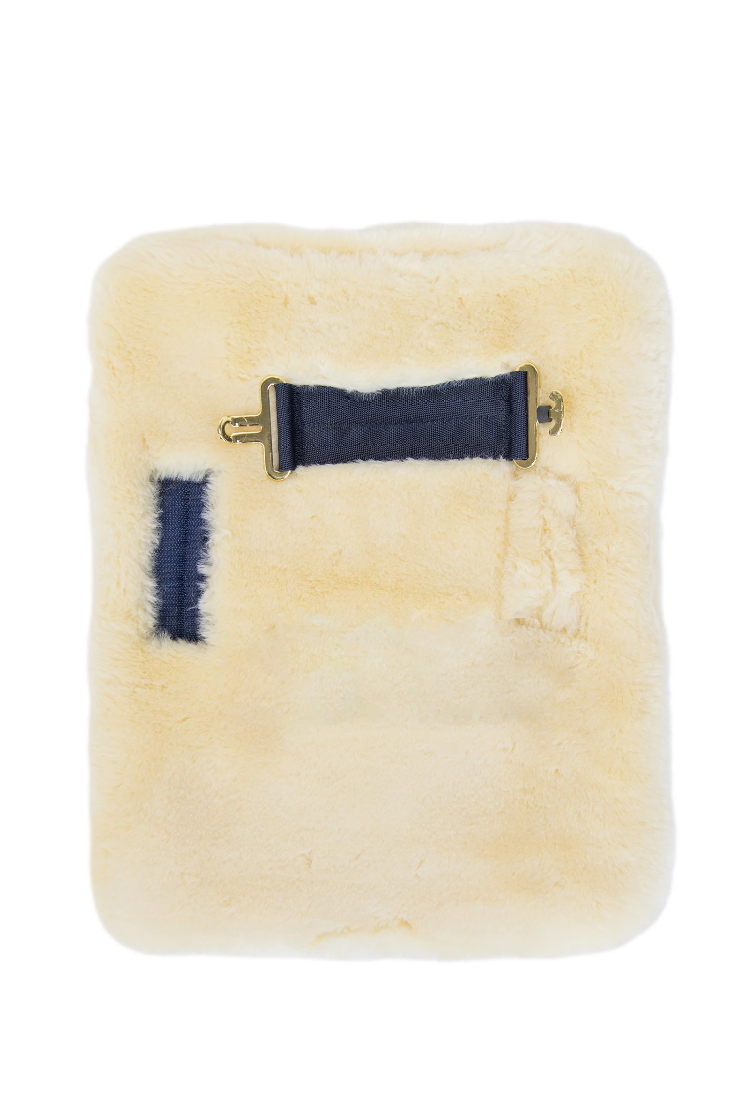 Kentucky Horsewear Bursterweiterung Mit Veganem Lammfell, 1 Schnalle 3 Kentucky Horsewear Bursterweiterung Mit Veganem Lammfell, 1 Schnalle